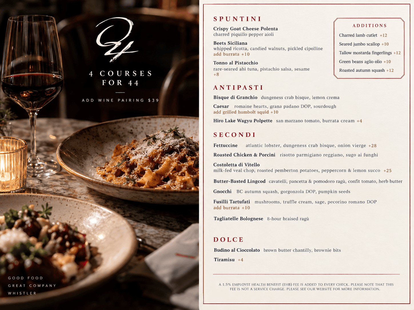 4 Courses for $44